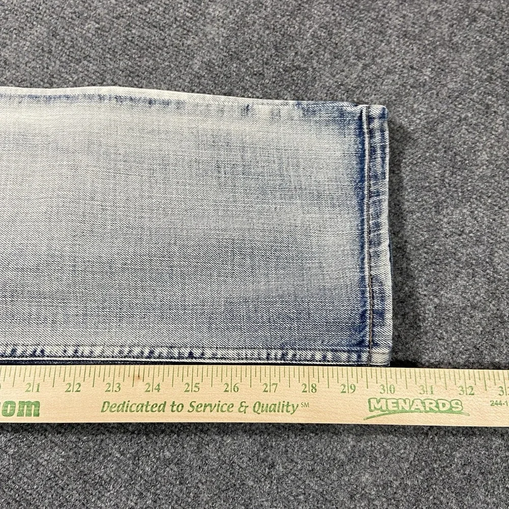 Levis 514 Jeans Youth Boys 18 Straight Fit Faded Light Wash Denim Distressed Y2K